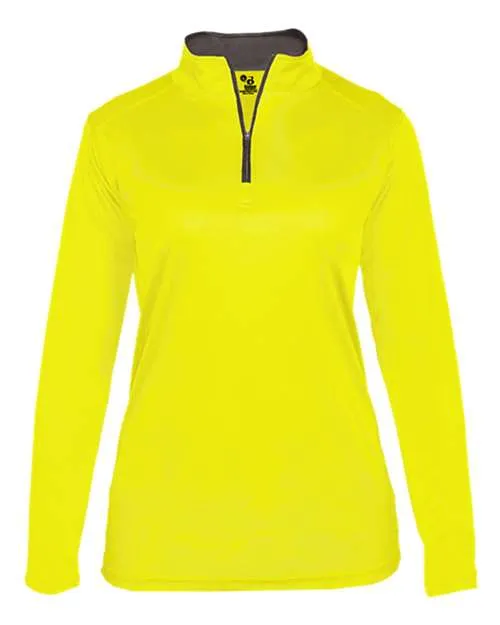 Badger 4103 Women’s B-Core Quarter-Zip Pullover