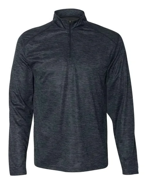 Badger 4172 Tonal Blend Quarter-Zip Pullover
