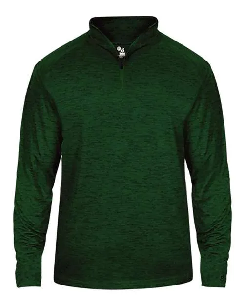 Badger 4172 Tonal Blend Quarter-Zip Pullover