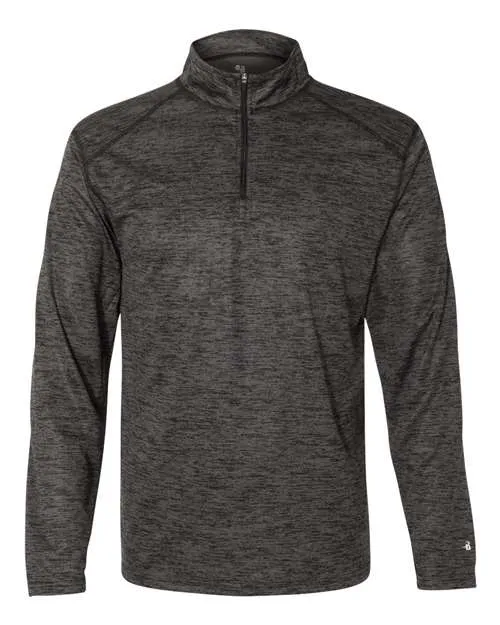 Badger 4172 Tonal Blend Quarter-Zip Pullover