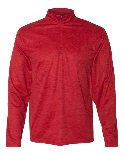 Badger 4172 Tonal Blend Quarter-Zip Pullover