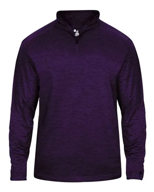 Badger 4172 Tonal Blend Quarter-Zip Pullover