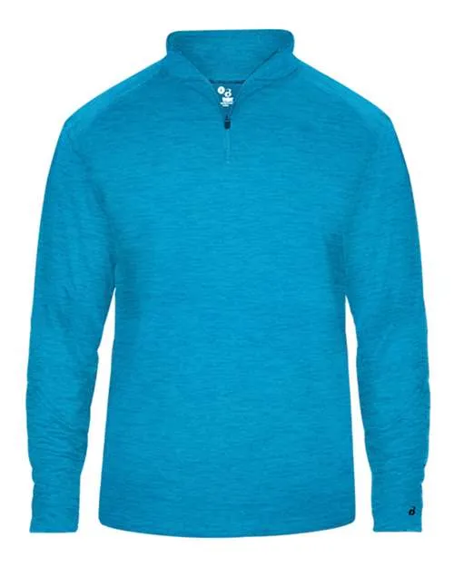 Badger 4172 Tonal Blend Quarter-Zip Pullover