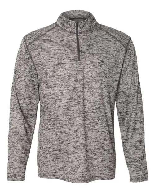 Badger 4172 Tonal Blend Quarter-Zip Pullover