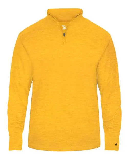 Badger 4172 Tonal Blend Quarter-Zip Pullover
