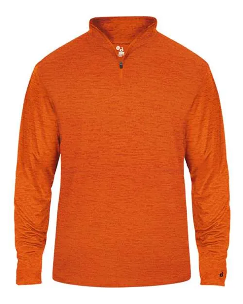 Badger 4172 Tonal Blend Quarter-Zip Pullover