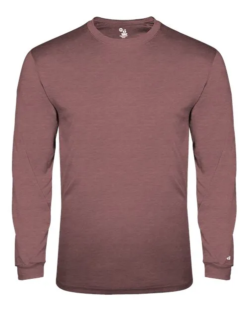 Badger 4944 Triblend Performance Long Sleeve T-Shirt