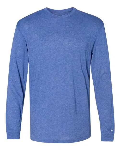 Badger 4944 Triblend Performance Long Sleeve T-Shirt