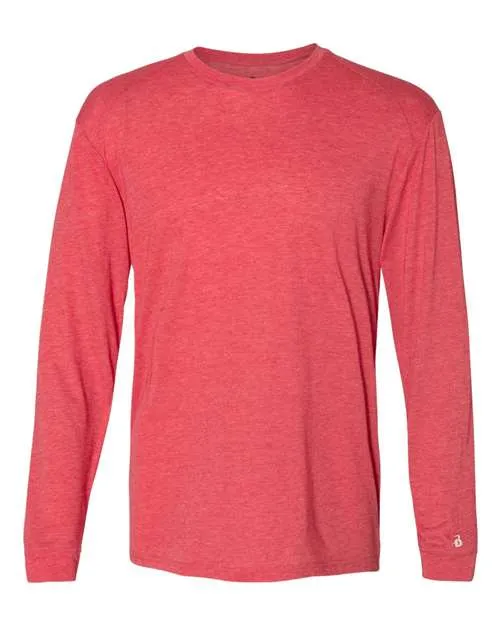 Badger 4944 Triblend Performance Long Sleeve T-Shirt