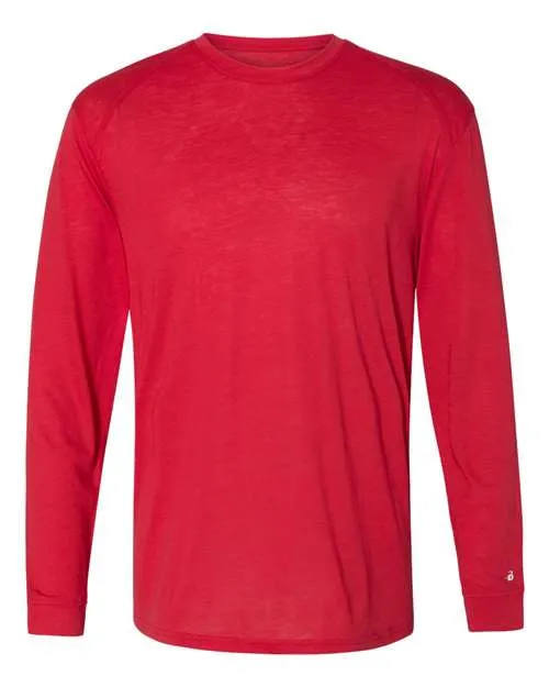 Badger 4944 Triblend Performance Long Sleeve T-Shirt
