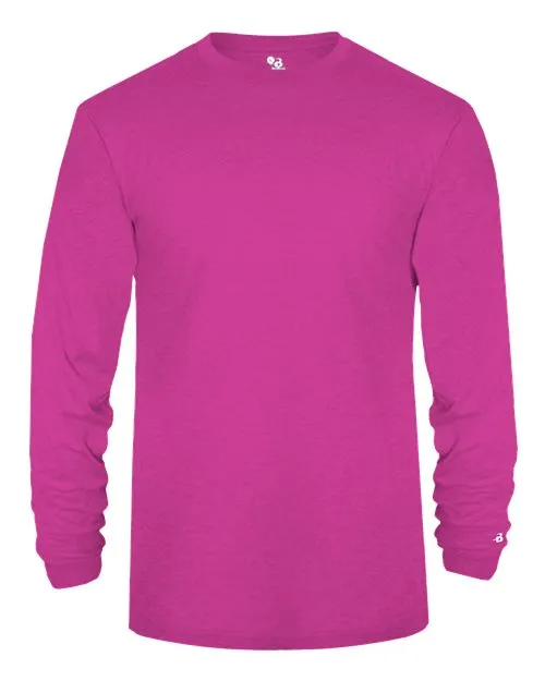 Badger 4944 Triblend Performance Long Sleeve T-Shirt