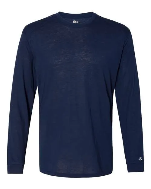Badger 4944 Triblend Performance Long Sleeve T-Shirt