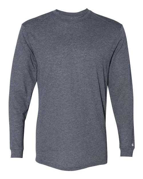 Badger 4944 Triblend Performance Long Sleeve T-Shirt