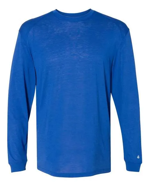 Badger 4944 Triblend Performance Long Sleeve T-Shirt