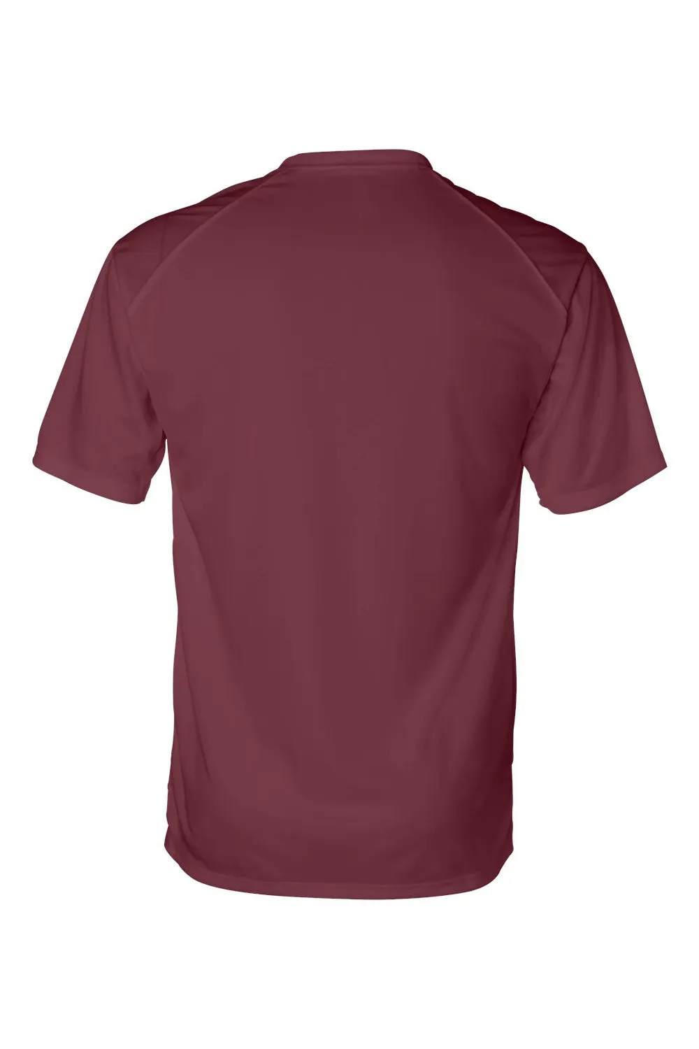 Badger Mens B-Core Moisture Wicking Short Sleeve Crewneck T-Shirt - Cardinal Red Clothing Badger