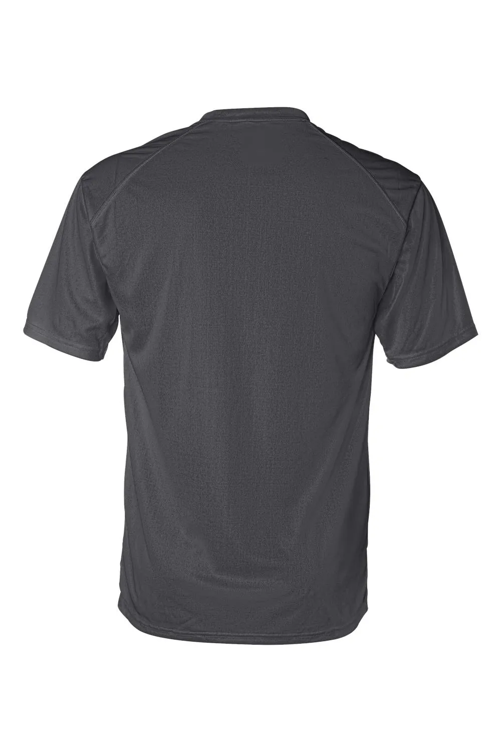Badger Mens B-Core Moisture Wicking Short Sleeve Crewneck T-Shirt - Graphite Grey Clothing Badger