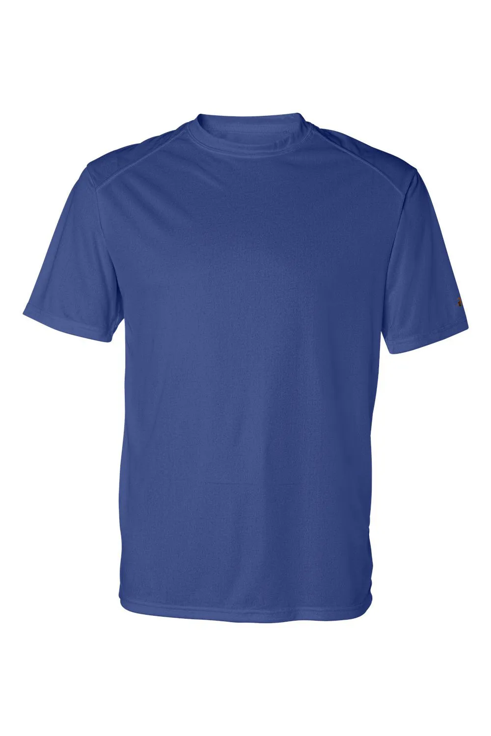 Badger Mens B-Core Moisture Wicking Short Sleeve Crewneck T-Shirt - Royal Blue Clothing Badger