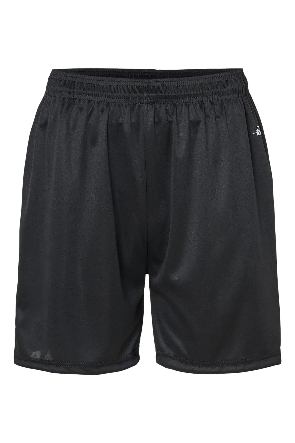 Badger Mens B-Core Moisture Wicking Shorts w/ Pockets - Black Clothing Badger