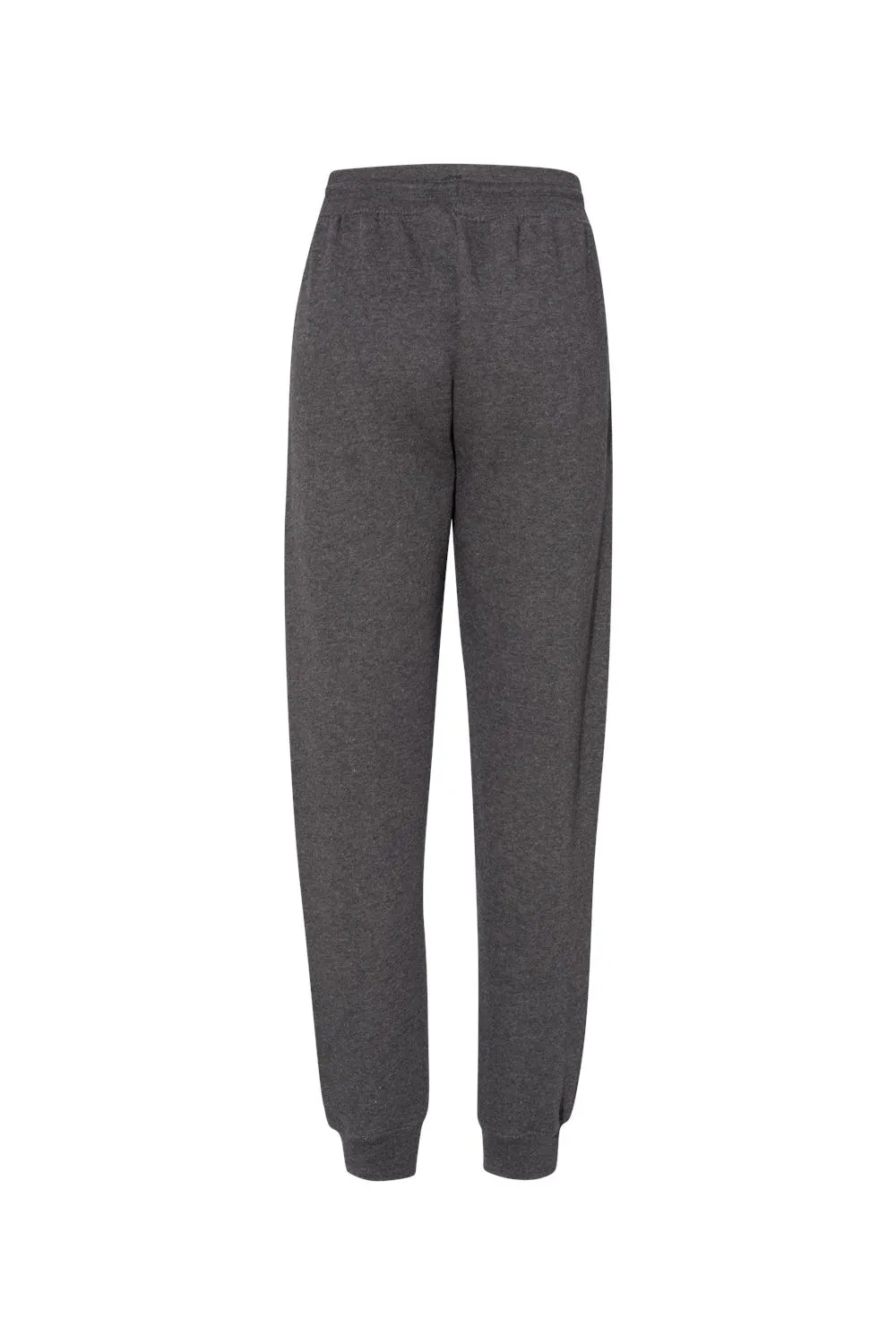 Badger Womens Athletic Fleece Jogger Sweatpants w/ Pockets - Charcoal Grey Clothing Badger