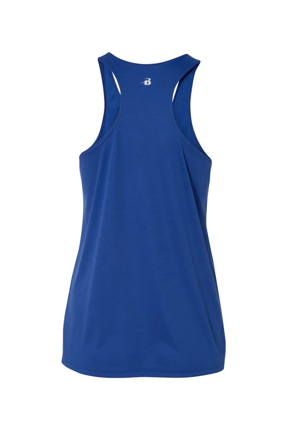 Badger Womens B-Core Moisture Wicking Racerback Tank Top - Royal Blue Clothing Badger