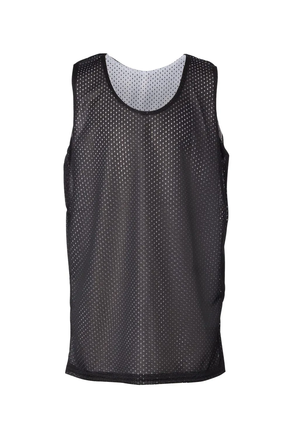 Badger Youth Pro Mesh Reversible Tank Top - Black/White Clothing Badger