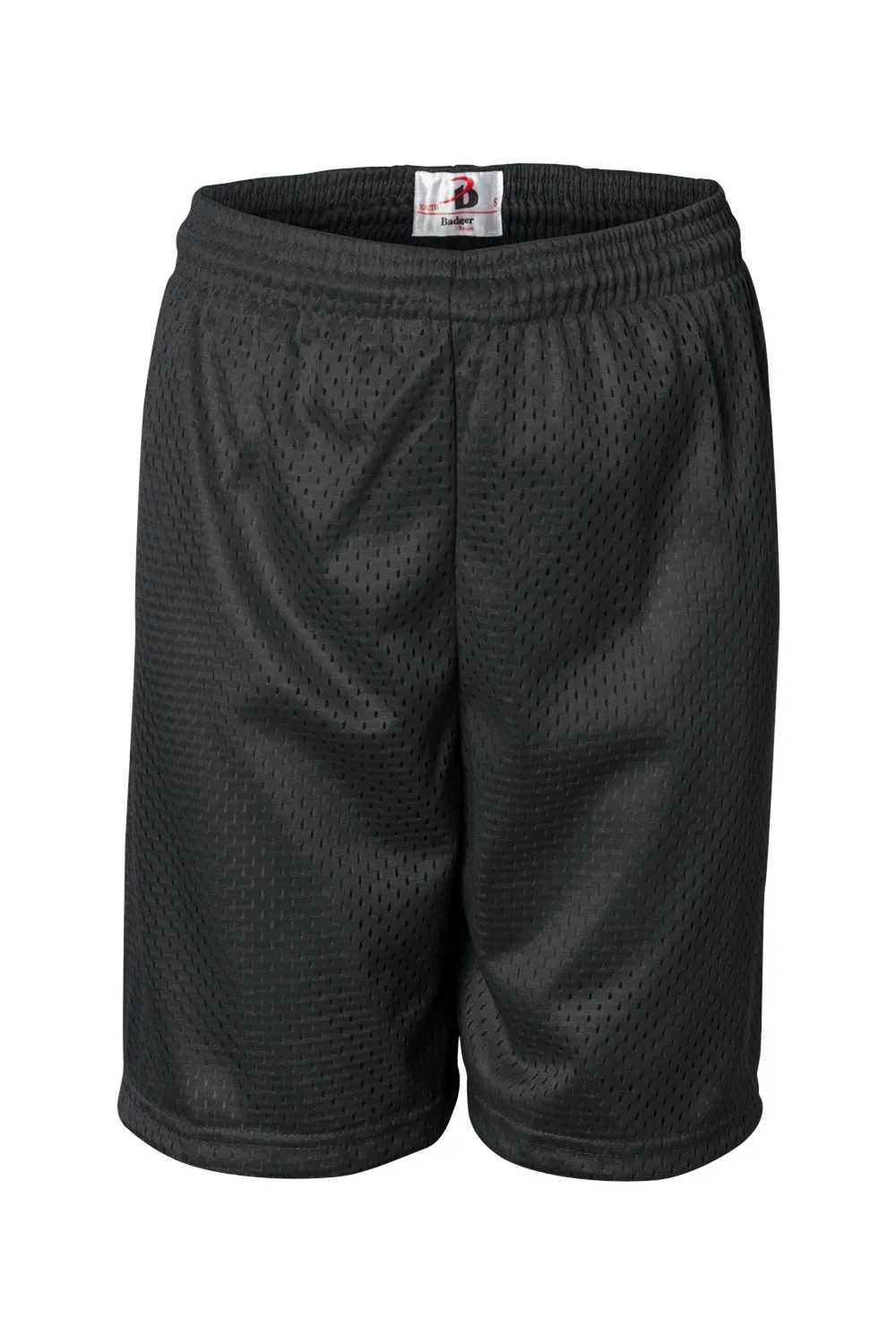 Badger Youth Pro Mesh Shorts - Black Clothing Badger