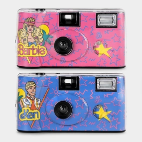 Barbie & Ken Preloaded 35mm Film Simple-Use Cameras (Double Pack) canon