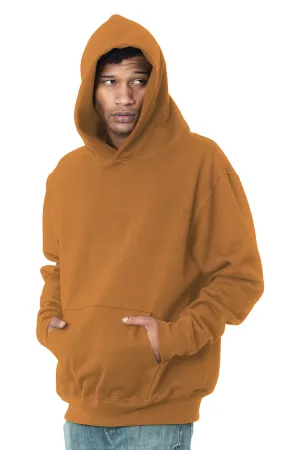 Bayside Mens Sniper Hooded Sweatshirt Hoodie w/ Pouch Pocket - Caramel Brown