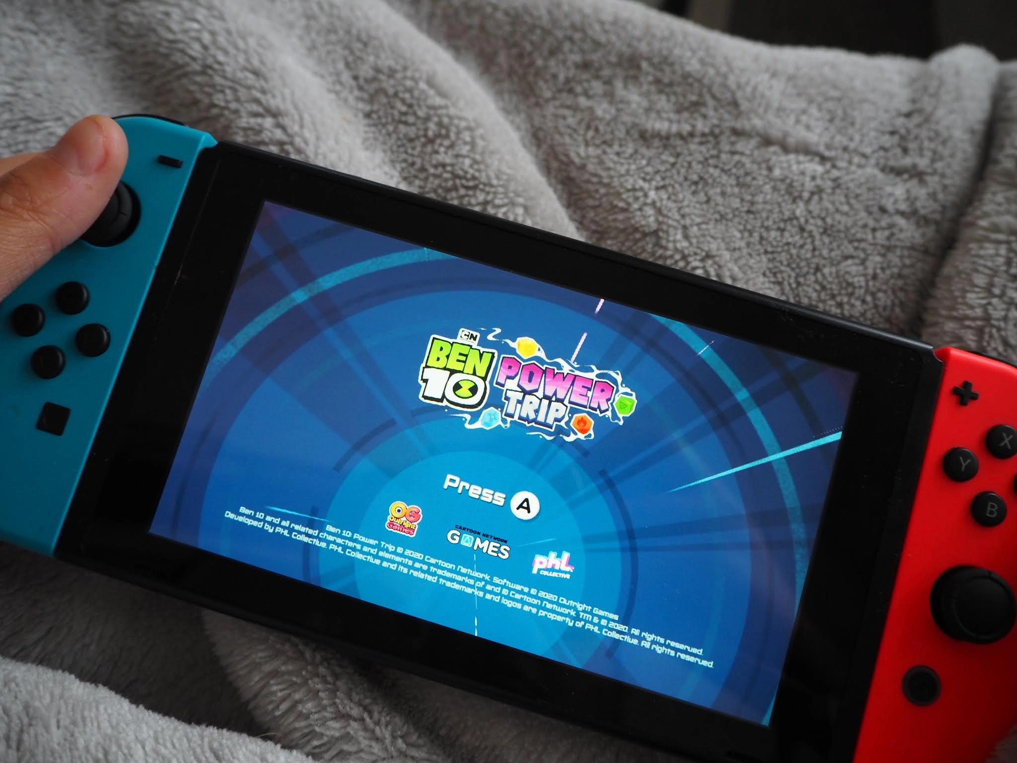 Ben 10 Power Trip For Nintendo Switch "Region 1