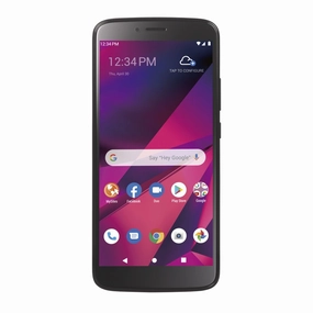 Blu Stblb110dcp Straight Talk Blu View Mega, 32GB Black - Prepaid Smartphone Cell Phone
