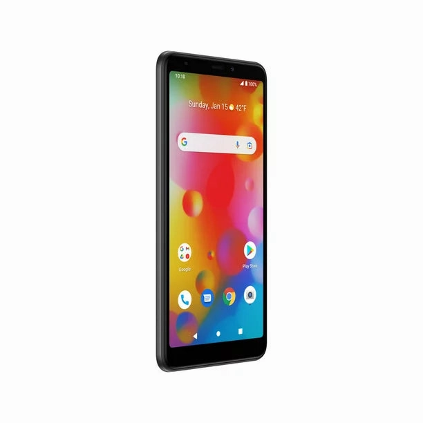 Boost Mobile Bounce 6'' 4G LTE 2 GB RAM 32GB Storage 2.0GHz Octa-core Processor Prepaid Smartphone, Black