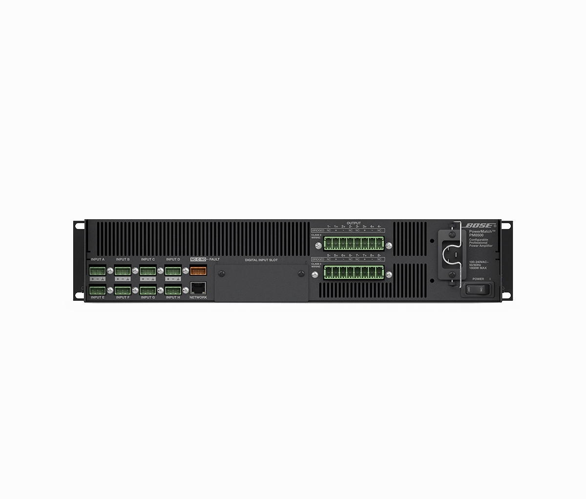 Bose Professional PM8500 PowerMatch Configurable Professional Power Amplifier