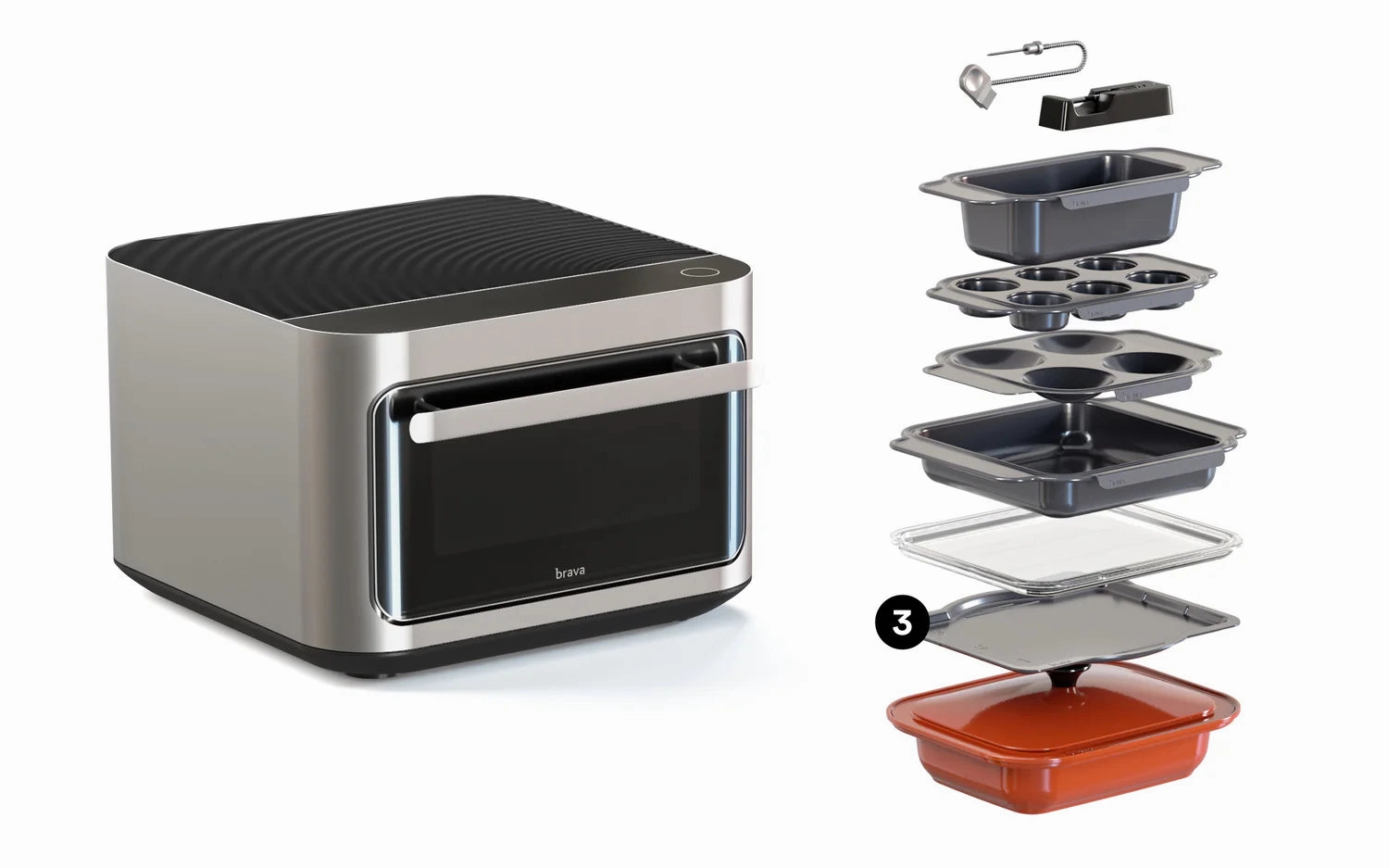 Brava 10-in-1 Touchscreen Countertop Smart Oven