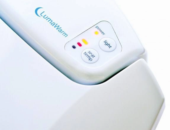 Brondell LumaWarm Heated Nightlight Toilet Seat
