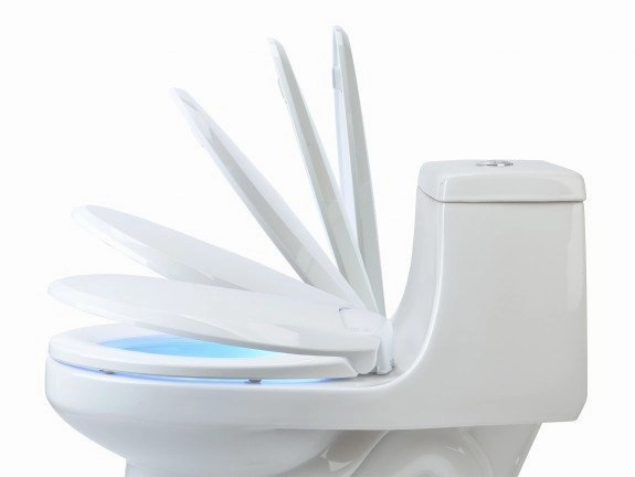 Brondell LumaWarm Heated Nightlight Toilet Seat