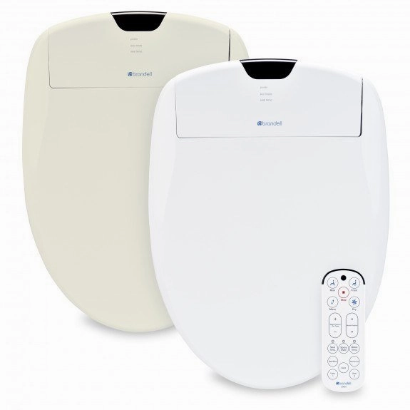 Brondell Swash 1400 Luxury Bidet Toilet Seat with Remote