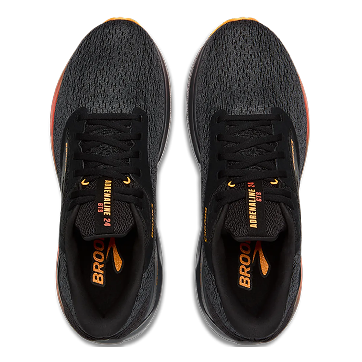 Brooks Adrenaline GTS 24 Black - Ebony - Burnt Sienna