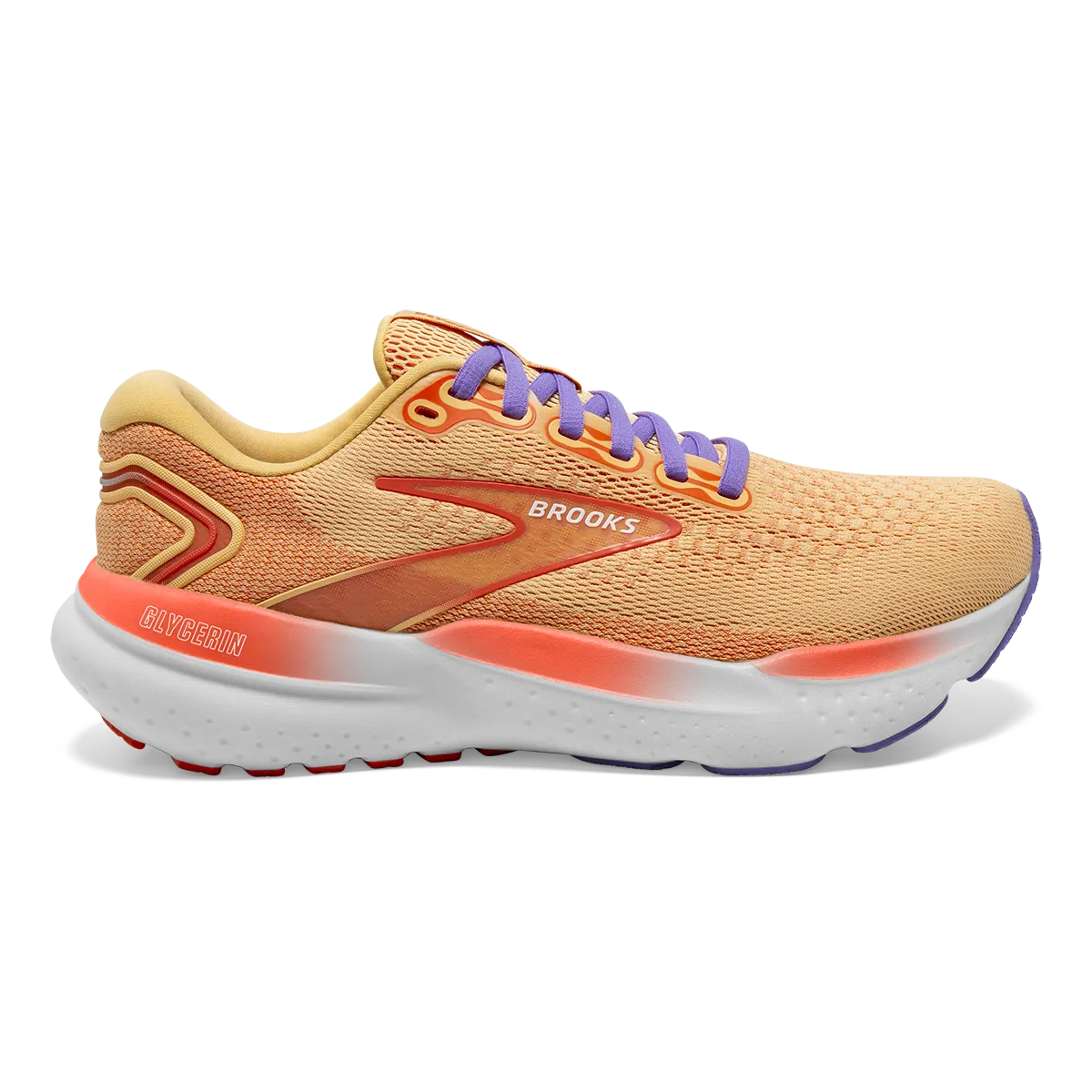 Brooks Glycerin 21 - Sunburst - Nasturtium - Purple