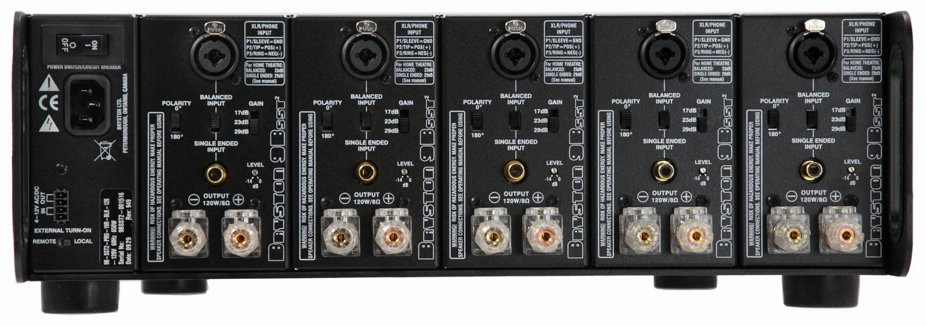 Bryston 9BSST3 Multi-Channel Power Amplifier