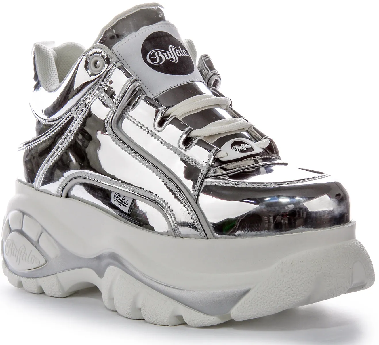 Buffalo 1339-14 2.0 In Silver Metalic For Women Shoes Buffalo