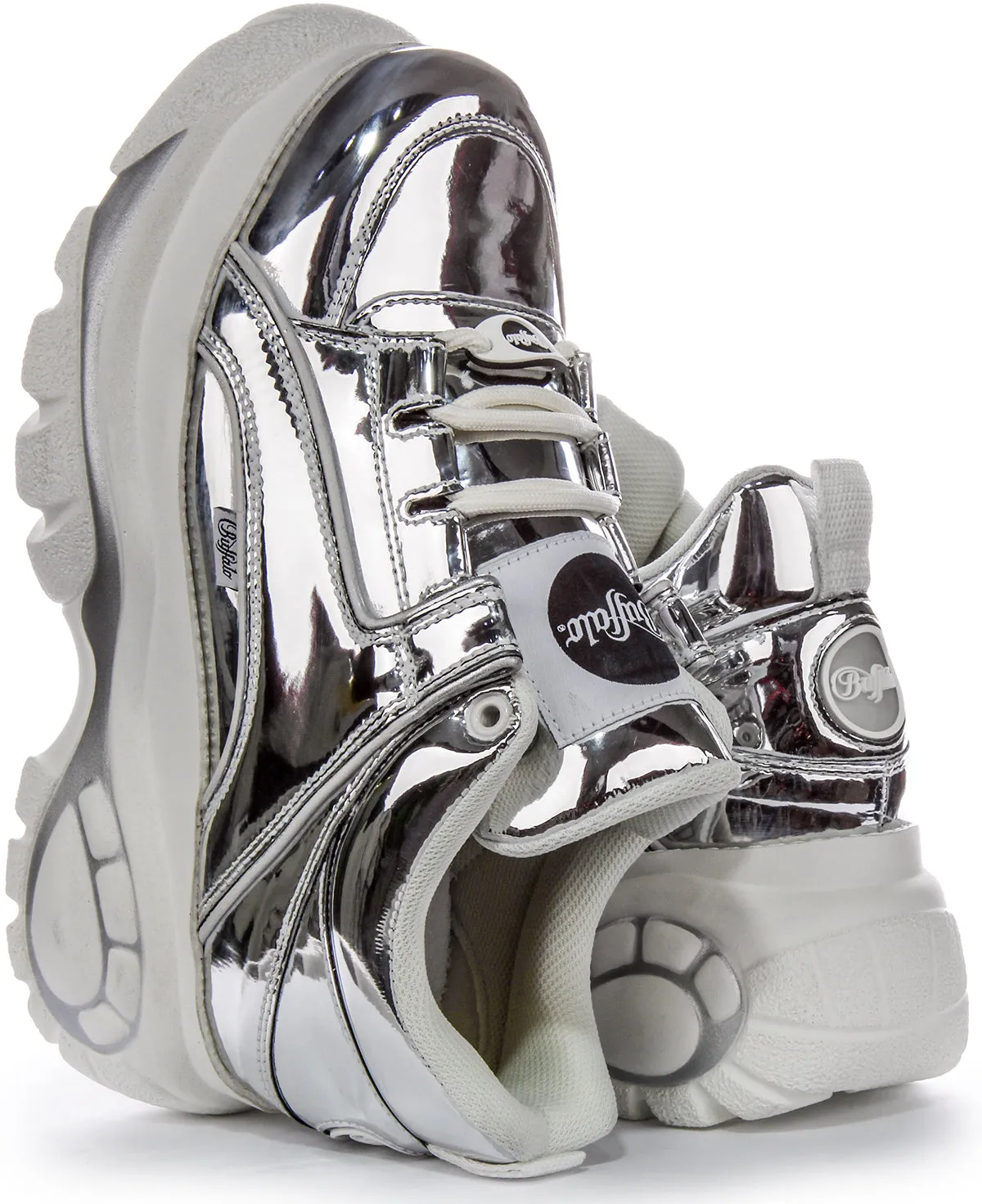 Buffalo 1339-14 2.0 In Silver Metalic For Women Shoes Buffalo
