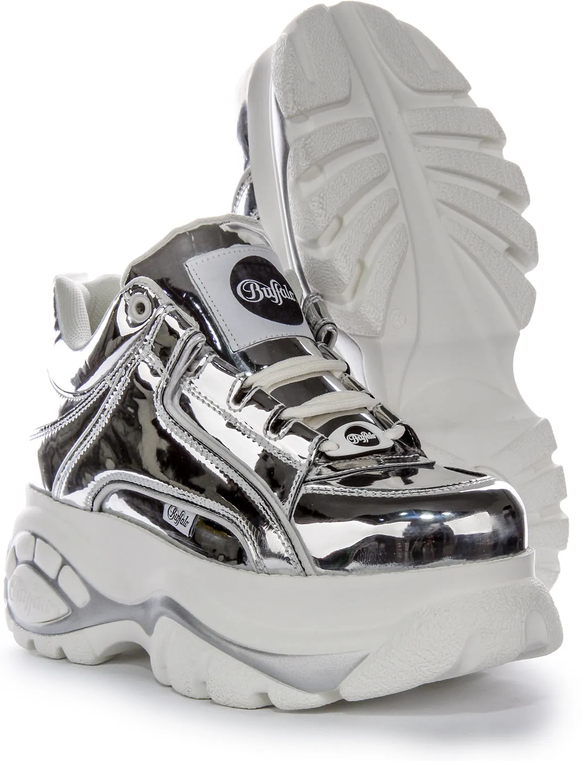 Buffalo 1339-14 2.0 In Silver Metalic For Women Shoes Buffalo