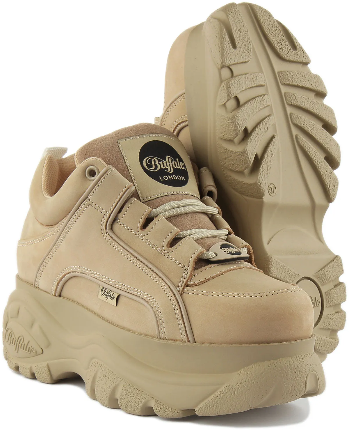 Buffalo 1339-14 2.0 Platform In Cream For Women Shoes Buffalo
