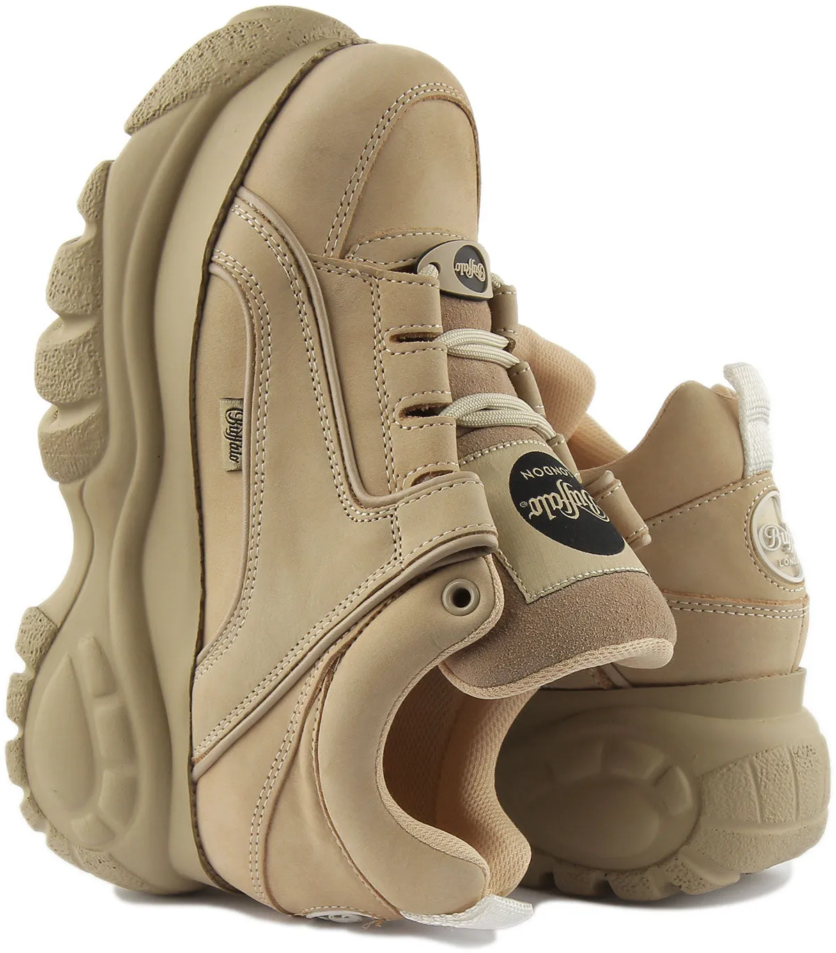 Buffalo 1339-14 2.0 Platform In Cream For Women Shoes Buffalo