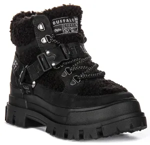 Buffalo Aspha Com1 Warm In Black For Women Shoes Buffalo