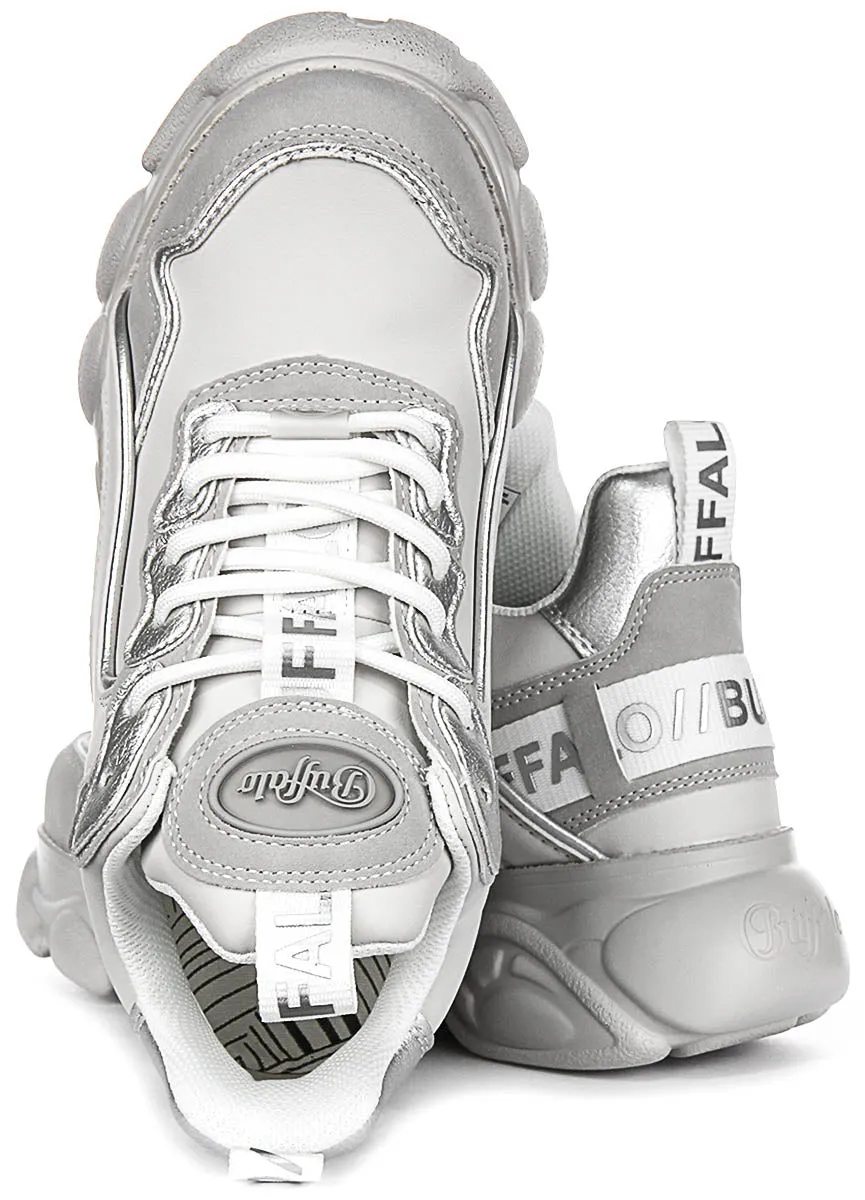Buffalo Cld Chai In Grey Silver For Women Shoes Buffalo
