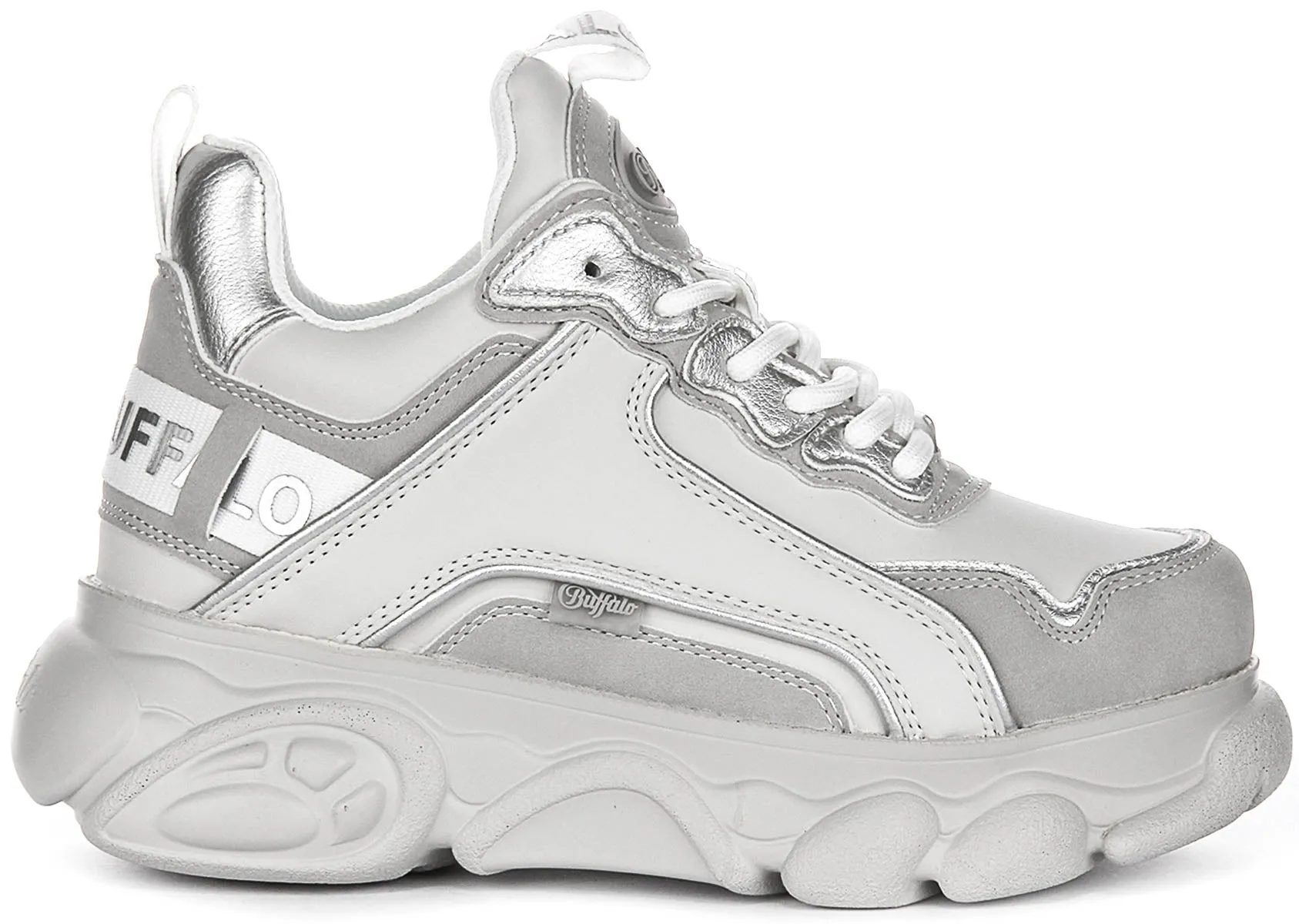Buffalo Cld Chai In Grey Silver For Women Shoes Buffalo