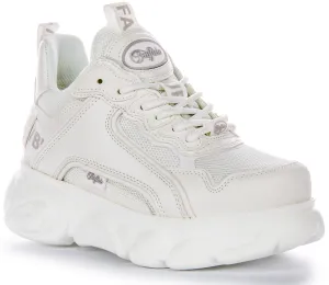 Buffalo Cld Chai In White White For Women Shoes Buffalo