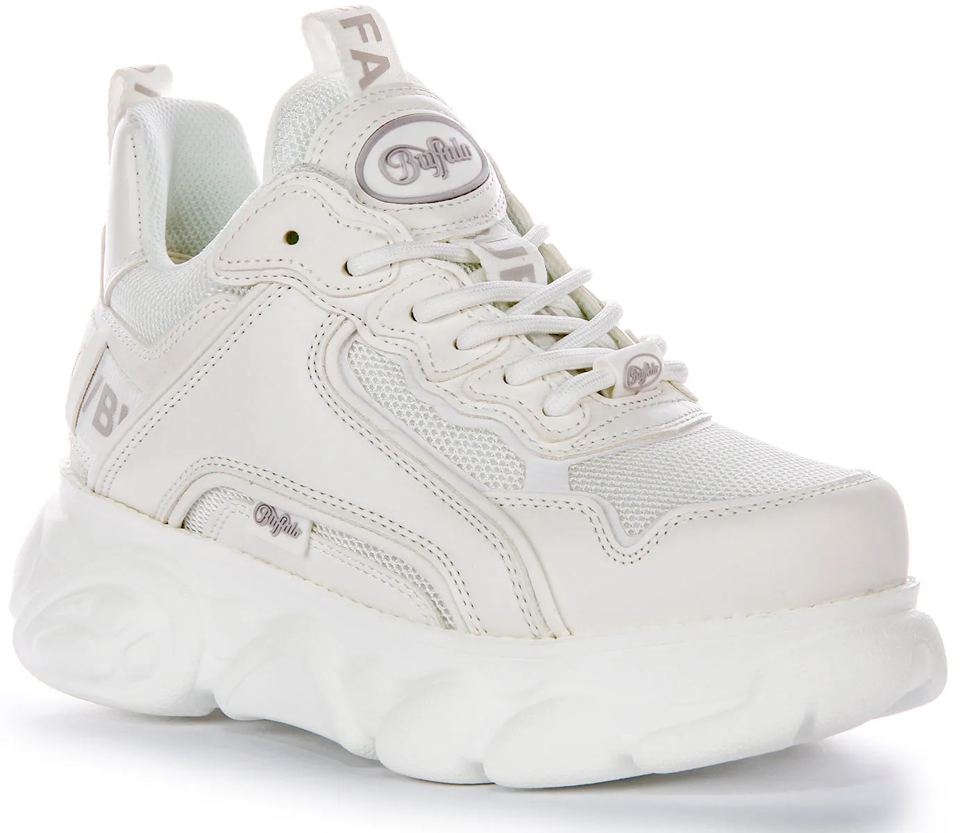 Buffalo Cld Chai In White White For Women Shoes Buffalo