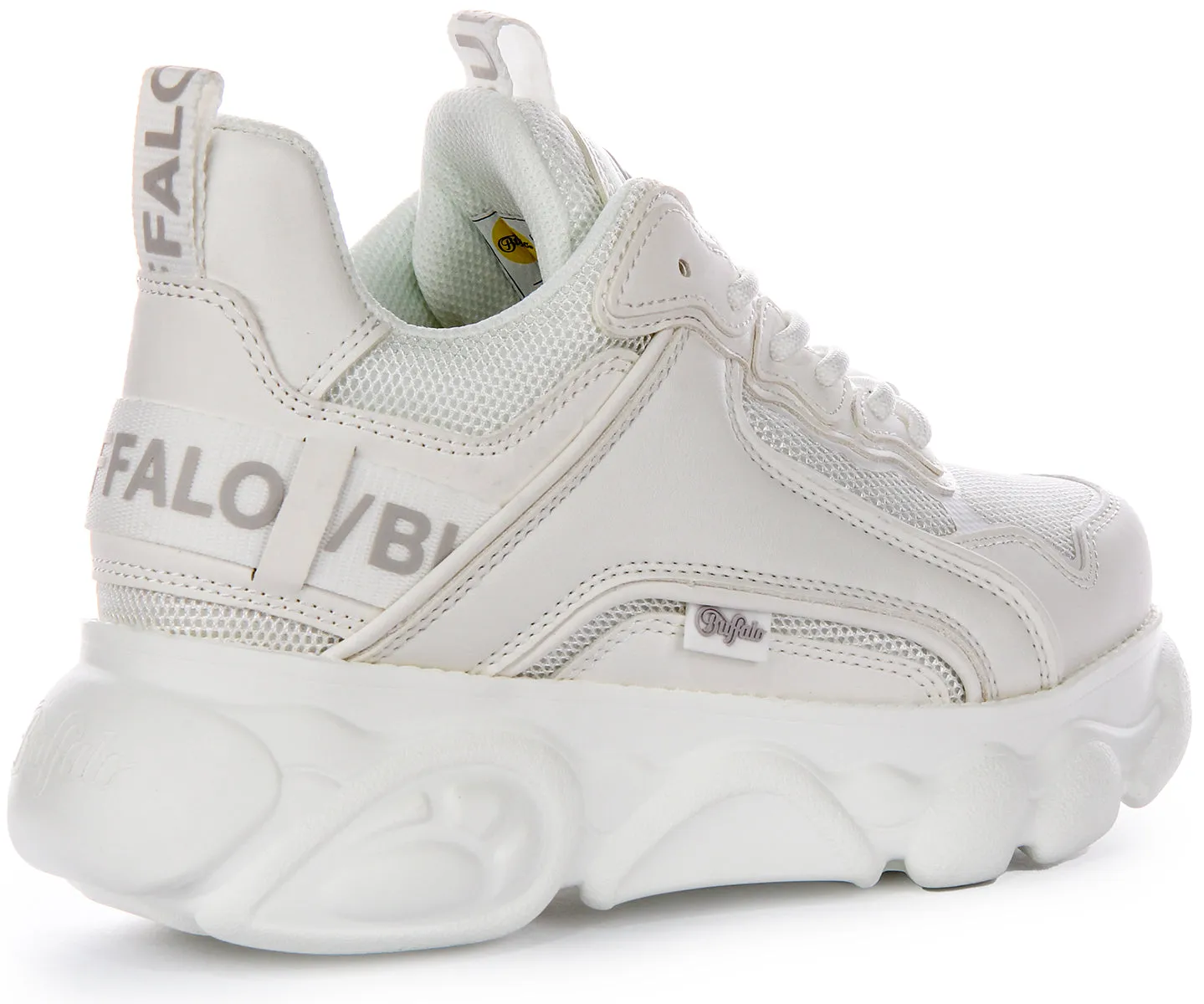 Buffalo Cld Chai In White White For Women Shoes Buffalo